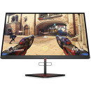 HP - Gaming OMEN X 25 Monitor, Schermo 24.5” FHD TN, Risoluzione 1920 x 1080 a 240 Hz, NVIDIA G-SYNC, Tempo Risposta 1 ms Overdrive, Regolabili Inclinazione e Altezza, DisplayPort, HDMI, USB, Nero