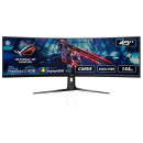 ASUS ROG Strix XG49VQ Monitor Gaming 49”, 3840x1080, 144Hz, Formato 32:9, HDR400, Freesync 2 HDR, Riduzione Luce Blu, Flicker Free, Shadow Boost, GamePlus, Speaker Integrati, Regolabile, Nero