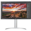 LG 27UP850 UltraHD 4K Monitor 27" LED IPS HDR 400, 3840x2160, AMD FreeSync 60Hz, HDMI 2.0 (HDCP 2.2),Display Port 1.4, USB-C, USB 3.0, Audio Stereo 10W, AUX, Stand Pivot, Flicker Safe, Bianco
