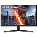 LG 27GN800 UltraGear Monitor PC Gaming 27" QuadHD IPS 1ms HDR 10, 2560x1440, G-Sync Compatible e AMD FreeSync Premium 144Hz, HDMI 2.0 (HDCP 2.2),Display Port 1.4, Porta AUX, Flicker Safe, Nero