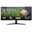 LG 34GN73A UltraGear Gaming Monitor 34" UltraWide Curvo 21:9 LED IPS HDR 10, 2560x1080, G-Sync Compatible e AMD FreeSync 144Hz, HDMI 2.0 (HDCP 2.2),Display Port 1.4, USB 3.0 HUB, Flicker Safe, Nero