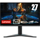 Lenovo G27q-20 27 pollici QHD IPS FreeSync Premium Gaming Monitor 165 Hz 1 ms HDMI+DP con bordi ultrasottili e base regolabile in altezza - Nero corvino