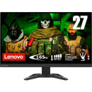 Lenovo Gaming Monitor G27-30 da 27" FHD IPS (1920x1080, AMD FreeSync Premium, 165 Hz, 1 ms, 2x HDMI 2.0, 1x DP 1.4, Eye Comfort e Speaker integrati) Cavo DP incluso - Raven Black - Esclusiva Amazon