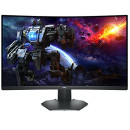 Dell Monitor da gioco S3222DGM, 31.5", 2560 x 1440, LED LCD, VA, 2 ms, 165Hz, 350cd/m², DP, HDMI, Audio Out, AMD FreeSync, 3 anni DELL servizio di sostituzione