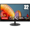 Lenovo D32q-20 31.5" 2K QHD (2560x1440, IPS, 4ms, 75Hz, HDMI+DP, FreeSync),Inclinazione regolabile - Raven Black
