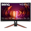 BenQ MOBIUZ EX2710R Monitor Curvo Gaming (27 pollici, 2K, 165 Hz, 1ms, HDR 400, FreeSync Premium Pro, telecomando, 144 Hz compatible)