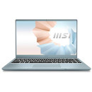 MSI Modern 14 B11M-205IT, Notebook 14" FHD, Intel Core I7-1165G7, 8GB DDR4 3200MHz, 512GB SSD M.2 PCIe 3x4, Win 10 Home + Blue Stone Gift Box [Garanzia e Layout ITA]"
