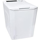 Candy Smart CSTG 28TE/1-11 Lavatrice a Carica dall'Alto, 8 Kg, 1200 Giri, Connettività NFC, Libera Installazione, 41x60x86cm, Bianco, Classe F