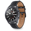 Samsung Galaxy Watch3 Smartwatch Bluetooth, cassa 45mm acciaio, cinturino pelle, Saturimetro, Rilevamento cadute, Monitoraggio sport, Batteria 340 mAh, IP68, Nero (Mystic Black) [Versione Italiana]
