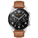 HUAWEI Watch GT 2 (46 mm) Smart Watch, display AMOLED da 1,39 pollici con schermo in vetro 3D, durata della batteria di 2 settimane, GPS, SpO2, 15 modalità sport, schermo in vetro 3D, marrone ciottolo
