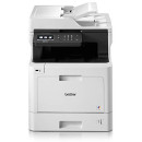 Brother DCPL8410CDW Stampante Laser Multifunzione a Colori 3 in 1, 31 ppm, Wi-Fi, Ethernet, USB 2.0, ADF da 50 Fogli, Stampa Fronte-Retro automatica, Display Touchscreen