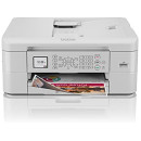 Brother MFCJ1010DW Stampante multifunzione inkjet a colori 4 in 1,Formato A4,Connettività wireless, Stampa fronte-retro automatica,Display LCD a colori 4,5 cm, Bianco