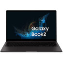 Samsung Galaxy Book2 Laptop, Ultrafino, 15.6" FHD LED, Intel Core i3 di dodicesima generazione, Intel Iris Xe, RAM 8GB LPDDR4x, 256GB NVMe SSD, Windows 11 Home, Graphite
