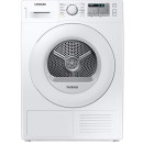Samsung Elettrodomestici DV80TA020TH/ET Asciugatrice Crystal EcoDry, Front Load, 8 kg, Bianco, Oblò Bianco