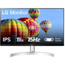 LG 27ML600S Monitor 27" Full HD LED IPS, 1920x1080, 1ms, AMD FreeSync 75Hz, Audio Stereo 10W, 2x HDMI 1.4 (HDCP 1.4),VGA, Uscita Audio, Schermo Antiriflesso, Flicker Safe, Bianco