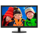 Philips Monitor 223V5LSB2 Monitor per PC Desktop 21,5" LED, Full HD, 1920 x 1080, 5 ms, VGA, Attacco VESA, Nero
