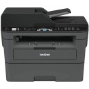 Brother MFC-L2710DN Stampante Multifunzione Laser 4 in 1 Bianco e nero,Velocità di Stampa 30 ppm, Scheda di Rete Cablata (no WiFi),Stampa Fronte/Retro automatica, ADF da 50 Fogli,Display LCD 2 linee