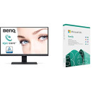BenQ GW2780 Monitor LED Eye-Care da 27 Pollici, Pannello IPS Full HD, 1920 x 1080, HD + Microsoft Office 365 Family | Codice d'attivazione via posta