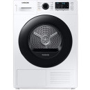 Samsung Elettrodomestici DV90TA240AE/ET Asciugatrice Crystal EcoDry, Front Load, 9 kg, Bianco