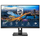 Philips 275B1 - Monitor QHD da 27", regolabile in altezza (2560 x 1400, 75 Hz, DVI, HDMI, DisplayPort, USB Hub),colore: Nero