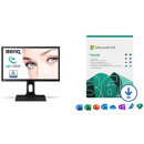 BenQ BL2420PT Monitor per Designer, Display da 24 Pollici, Risoluzione 2560 x 1440 QH + Microsoft 365 Family | Codice di attivazione via email