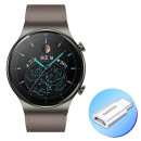 HUAWEI WATCH GT 2 Pro Smartwatch, Touchscreen 1.39 pollici AMOLED HD, con Adattatore Ap52, 2 Settimane di Utilizzo con una Ricarica, Chiamate Bluetooth, Monitoraggio del Battito Cardiaco, Grigio