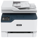 Xerox C235 Multifunzione Laser A4 Colore - Copia/Stampa/Scansione/Fax, 22ppm, Wireless con Stampa Fronte Retro, Pannello Touch a Colore, White/Blue