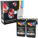 Prestige Cartridge 2 Rigenerate PG-545XL Neri Cartucce di inchiostro per Canon Pixma MG2450 MG2550 MG2550S MG2555S MG2950 MG3050 MG3051 MG3052 MX495 iP2850 TR4550 TR4551 TS205 TS305 TS3150 TS3151