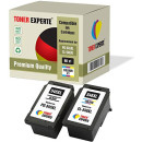 TONER EXPERTE Kit 2 XL PG-545XL CL-546XL Cartucce d'inchiostro compatibili per Canon Pixma MG2450 MG2550 MG2550S MG2950 MG3050 MG3051 MG3052 MX495 iP2850 TS205 TS3150 TS3151 TR4550 (Nero, Colore)