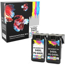 Prestige Cartridge 2 Rigenerate PG-545XL CL-546XL Cartucce di inchiostro per Canon Pixma MG2450 MG2550 MG2550S MG2555S MG2950 MG3050 MG3051 MG3052 MX495 iP2850 TR4550 TR4551 TS205 TS305 TS3150 TS3151