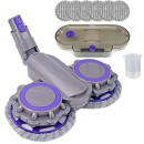 UVIYO Testa di movping a Secco Bagnato Elettrico Compatibile con Dyson V12 Digital Slim, V10 Slim Cordless Aspirace (Color : As Shown)