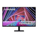 Samsung Monitor HRM S7A0 (S32A704),Flat, 32", 3840x2160 (UHD 4K),VA, Bezeless, HDR10, 60 Hz, 5 ms, HDMI, USB, Display Port, Ingresso Audio, PIP e PBP, Eye Saver Mode, Flicker Free, Nero