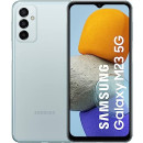 Samsung Galaxy M23 5G, Smartphone Android sans contrat, écran TFT Infinity-V de 6,6 Pouces, Batterie de 5 000 mAh, 4 Go de RAM 128 Go de mémoire, Double SIM, Bleu Clair