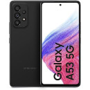 Samsung Galaxy A53 5G Smartphone Android, Display Infinity-O FHD+ Super AMOLED 6.5”, 8GB RAM e 256GB di memoria interna espandibile, Batteria 5.000 mAh, Awesome Black (Versione Italiana)