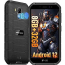 Ulefone Armor X7 Pro (2023) Rugged Smartphone, Android 12, 8GB +32GB/128GB, 5.0'' HD+, 4000mhA, 13MP + 8MP, Face & Fingerprint ID, Telefono Indistruttibile 4G, IP69 Cellulare Antiurto/OTG/GPS/NFC