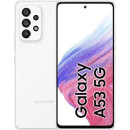 Samsung Galaxy A53 5G , Display Infinity-O FHD+ Super AMOLED 6.5”, 8GB RAM e 256GB di memoria interna espandibile, Batteria 5.000 mAh, White (Ricondizionato)