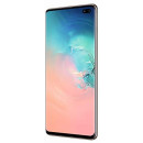 Samsung Galaxy S10+ Smartphone, 512GB, Display 6.4", Dual SIM, Bianco (Prism White) [Altra Versione Europea] (Ricondizionato)