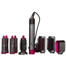 Dyson Airwrap Complete Volume + Shape Styler - Styler per capelli fini e piatti, Nichel/Fucsia