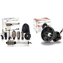 Bellissima Imetec Air Wonder, Spazzola ad Aria Calda, Tecnologia a ioni, Spazzole Rivestite in Ceramica e Cheratina, 1000 W & Imetec Diffon Ceramic, Diffusore ad Aria Calda per Capelli Ricci