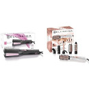 Bellissima Imetec B26 100 Piastra per Capelli Lunghi o Difficili da Disciplinare, Formato Extra Large, Rivestimento in Ceramica & My Pro Imetec GH18 1100 Modellatore ad Aria