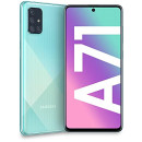 Samsung Galaxy A71 Smartphone, Display 6.7" Super AMOLED, 4 Fotocamere Posteriori, 128 GB Espandibili, RAM 6 GB, Batteria 4500 mAh, 4G, Dual Sim, Android 10, Blu (Ricondizionato)