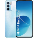 OPPO Reno 6, smartphone 5G sbloccato, 8 GB RAM + 128 GB, schermo AMOLED 90 Hz 6,43", fotocamera 64 MP, modalità 108 MP, ricarica rapida 100% in 28 minuti, 4300 mAh, design ultra sottile e leggero, blu