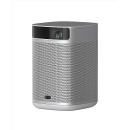 XGIMI MoGo 2 Proiettore Portatile, Mini Proiettore con Wifi e Bluetooth, Android TV 11.0, 400 Lumen ISO, Altoparlanti 2X8W, Auto Focus, Evitamento di Oggetti e Adattamento dello Schermo