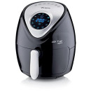 Ariete Airy Fryer Digital 4616, Friggitrice ad Aria 3,5 Litri, Timer da 60 Minuti, LCD e Touchscreen con 7 Modalità di Cottura, Temperatura Massima 200° C, 1300W, Nero