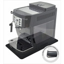 Tavola scorrevole Premium per tutte le macchine da caffè della serie De'Longhi Magnifica, 45 x 27 cm, Made in Germany (bianco lucido)
