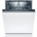 Bosch Elettrodomestici SMV2ITX16E Serie 2 Lavastoviglie a scomparsa totale, A incasso, Plastica, 81.5 x 59.8 x 55 cm