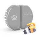 KeeTidy Copertura laterale in plastica per bocchetta d'aria, compatibile con Bissell Pet Hair Eraser portatile aspirapolvere modello 47R51, 33A1, 33A1, 33A1W (grigio)