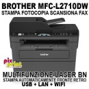 MULTIFUNZIONE Brother MFC-L2710DW LASER B/N USB + LAN + WIFI NUOVA DISPONIBILE